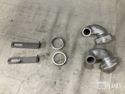 (231) Special Brackets, (34) Breather Elbows & (594) Retaining Rings