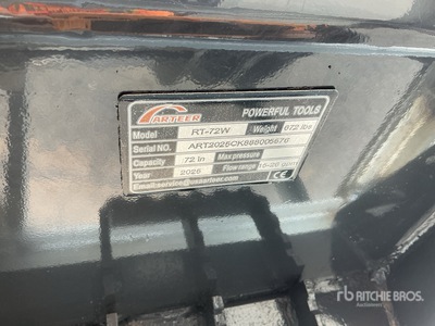 2025 ARTEER RT-72W 72 in Motoculteur pour chargeuse à différentiel (Unused)