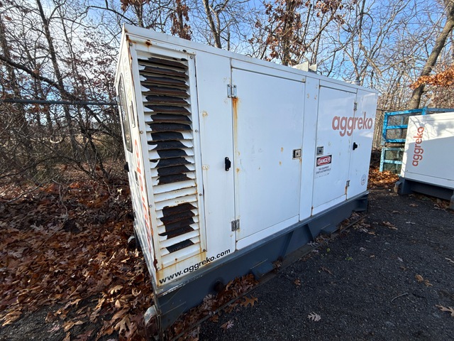 2014 Aggreko MFG Skid-Mounted Generator Set (Inoperable)