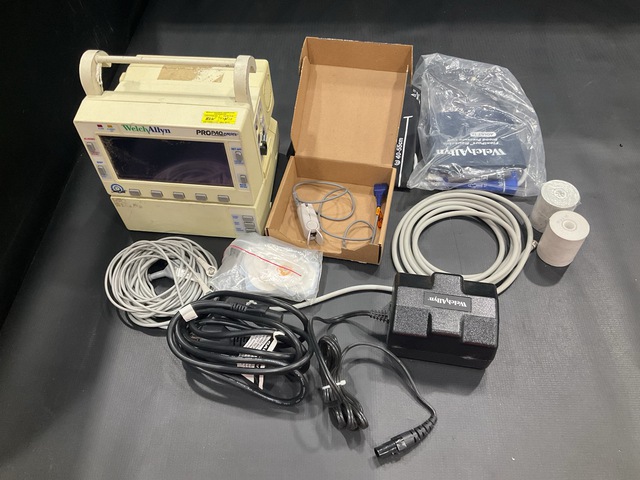 (5) Welch Allyn ProPaq Encore Vital Signs Monitors