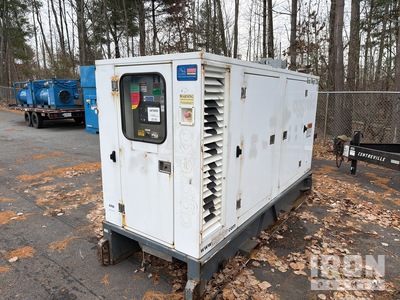 2015 Aggreko MFG 125 kVA Skid-Mounted Zestaw prądotwórczy