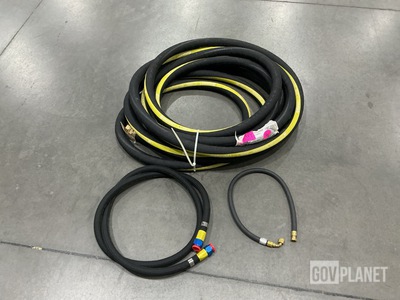 (36) Non-Metallic Hoses, (1) Globe Valve, (2) Fluid Filters & Assorted Items