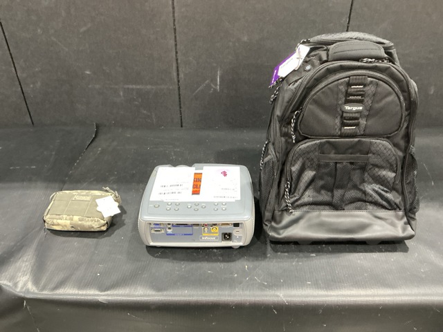 (1) Projector, (1) Digital Camera & Assorted Items