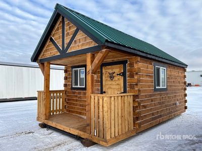 12 ft x 20 ft Skid-Mounted Cabin