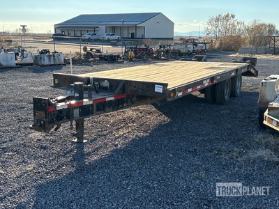 1998 Trail King BT TK20 25 ft T/A Equipment Trailer