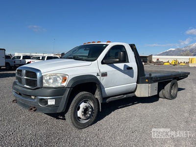 2009 Ram 4500 4x2 Flatbed Truck