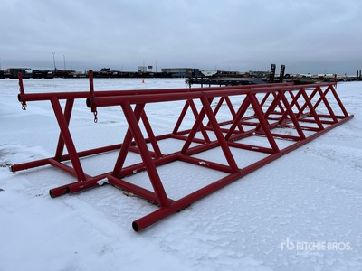 Quantity of (2) 28 ft x 48 in x 42 in Engineered Pipe Stand