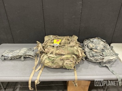 (8) Field Packs, (15) Assault Packs & Assorted Items