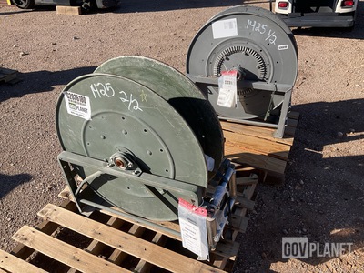 (2) Hannay Reels Hose Reel Assemblies