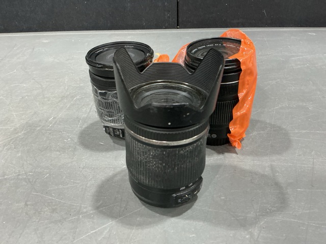 (3) Camera Lenses (3) Camera Lenses