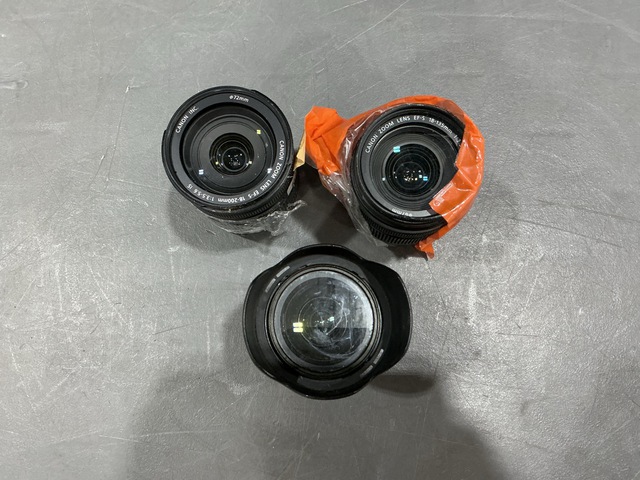 (3) Camera Lenses