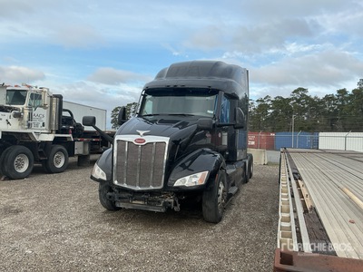 2024 Peterbilt 579 6x4 T/A Sleeper Truck Tractor (Inoperable)