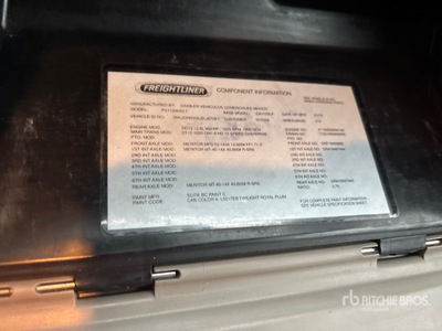 2020 Freightliner Cascadia 113 6x4 T/A Sleeper Truck Tractor