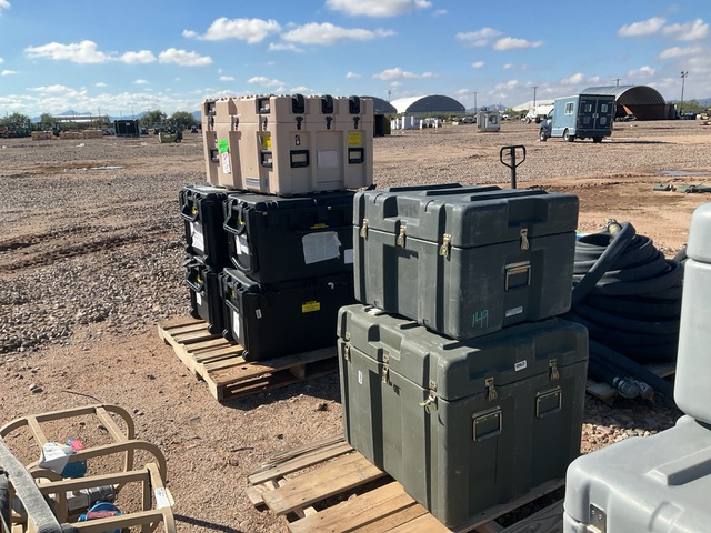 (7) Assorted Storage Cases (7) Assorted Storage Cases