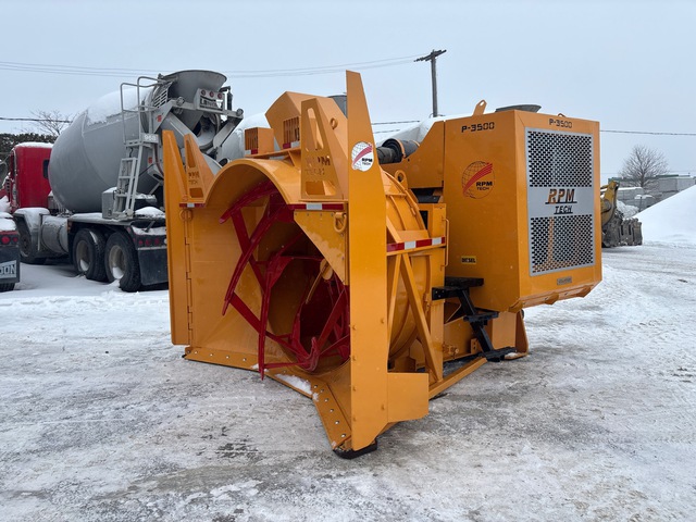 2008 RPM Tech P-3500 9 ft 6 in Snow Blower - Fits Wheel Loader
