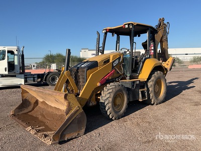 2016 Cat 420 F2 4x4 Graaflaadmachine