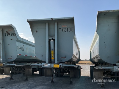 2021 Fruehauf DBRNDHT232W 30 ft T/A Frameless Remolque de Volteo / Tipping Trailer