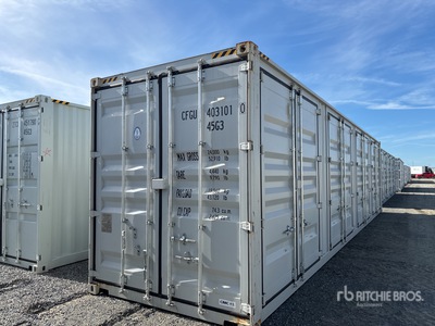 40 ft High Cube Multi-Door Storage Container