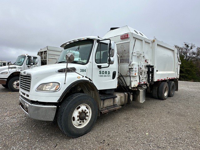 2018 Freightliner M2 106 6x4 Side Loader Waste Collection Truck