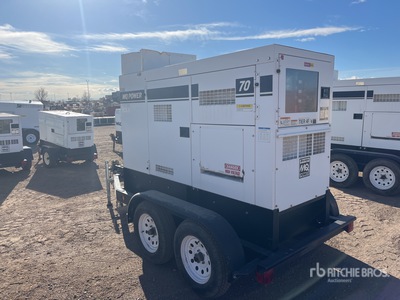 2016 Multiquip DCA-70SSIU4F 56 kW Mobile Generator Set