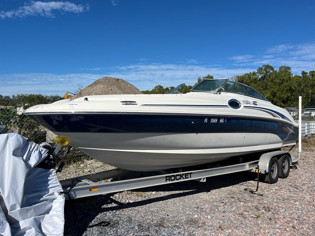 2002 Sea Ray 240 Sun Deck Cruiser w/2020 Rocket C2470B T/A Trailer 2002 Sea Ray 240 Sun Deck Cruiser w/2020 Rocket C2470B T/A Trailer