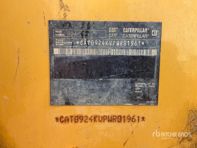 2013 Cat 924K Radlader
