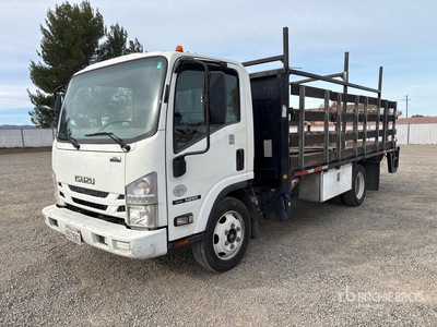 2017 Isuzu NRR 4x2 Flatbed Truck