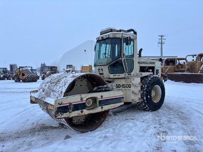 1992 Ingersoll Rand SD150D Smooth Drum Compactor
