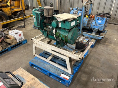 Onan 7.5 kW Skid-Mounted Generator Set