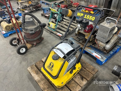 2008 Wacker WP1550W Vibratory Plate Compactor
