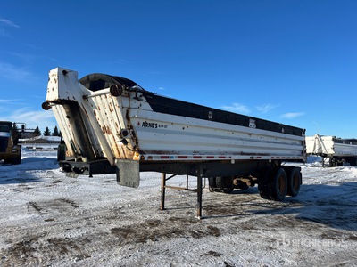 1997 Arne's 28 ft T/A End Dump Trailer