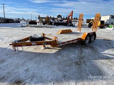 1980 Custom Built 16 ft T/A Equipment Trailer
