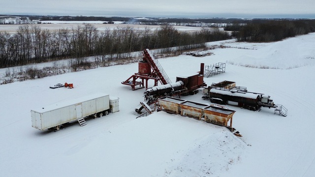 1987 Maddison Hot Drum Mix Asphalt Batch Plant