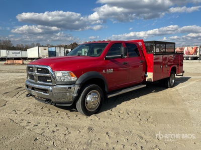 2017 Ram 5500 4x2 Crew Cab Utility Truck