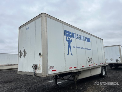 2011 Wabash DVDBHPC 28 ft x 102 in S/A Van Trailer