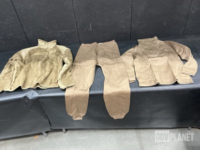 (14) Cold Weather Jackets, (63) Pairs of Cold Weather Drawers & Assorted Items