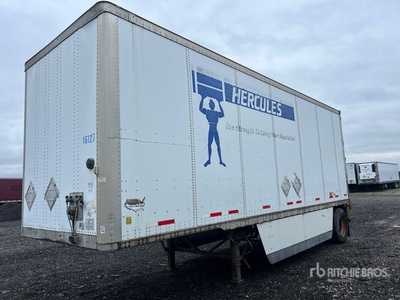 2008 Wabash DVDBHPC 28 ft x 102 in S/A Van Trailer