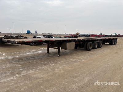 2009 Doepker 32 ft Super B-Train Lead Remolque caja abierta