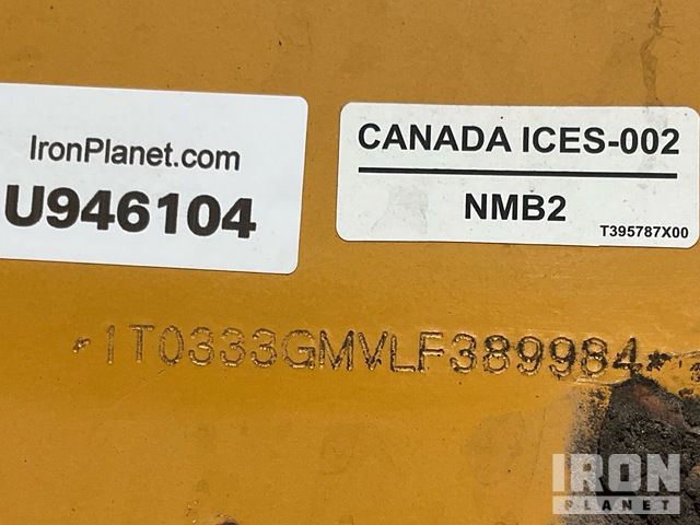 MINI CARGADOR SOBRE ORUGAS 2020 JOHN DEERE 333G