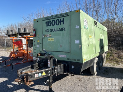 2016 Sullair 1600RHAFDTQ-CAT 1600 cfm Mobile Luftkompressor