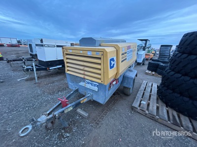 2014 Atlas Copco XATS 250 KD7 Mobile Air Compressor