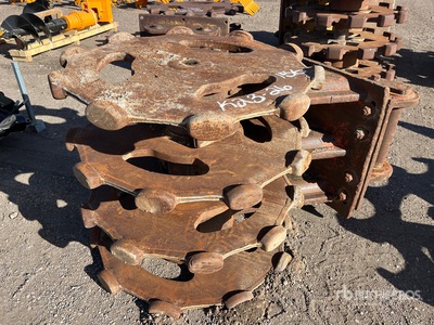 32 in Rueda de compactacion para excavadora