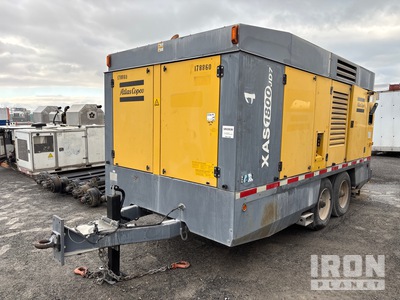 2016 (unverified) Atlas Copco XAS1800JD7EBPFF 1800 cfm Mobile Compresor de aire