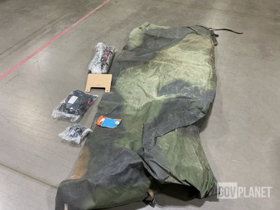 (1) Gunner Restraint Kit, (8) Brackets, (1) Fitted Cover & Assorted Items