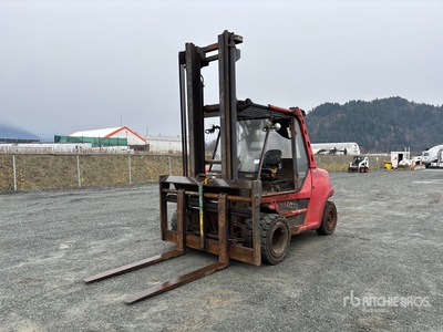 Linde H80D-900-03 8000 kg Pneumatic Tire Forklift