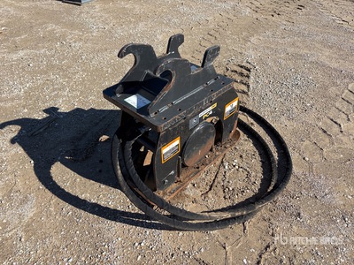John Deere PC4 Plate Compactor Attachment - Fits Mini Excavator, Loader Backhoe