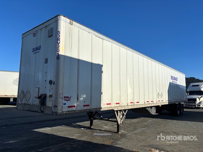 2018 Wabash 53 ft x 102 in T/A Van Trailer