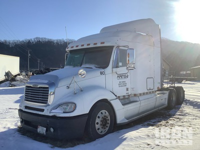 2009 Freightliner Columbia CL120 6x4 T/A Sleeper Truck Tractor