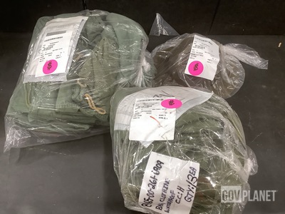 (1) Service Hat, (32) Barracks Bags, (30) Clothing Bags & Assorted Items
