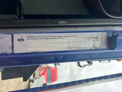 2008 Mack GU713 12x4 Five Axle Dump Truck